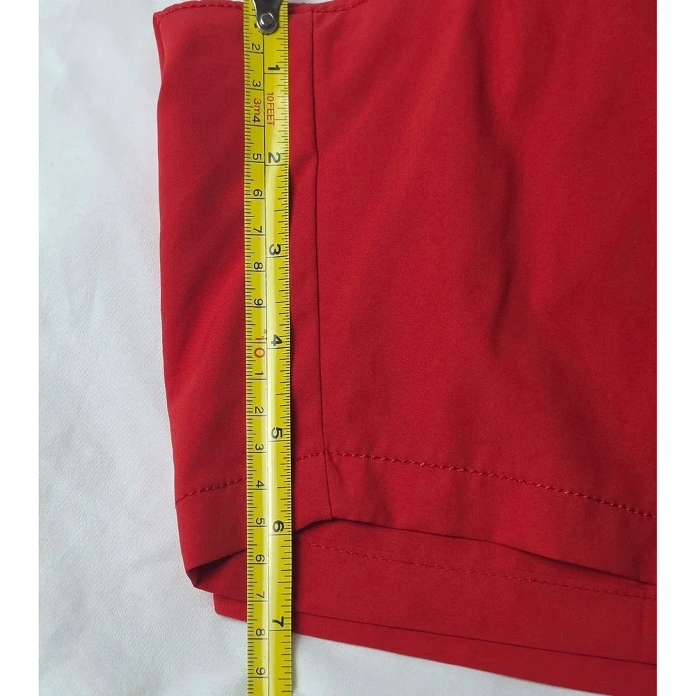 Tommy Bahama Naples Swim Trunks Mens XL Boomerang Red Drawstring Pockets NWT